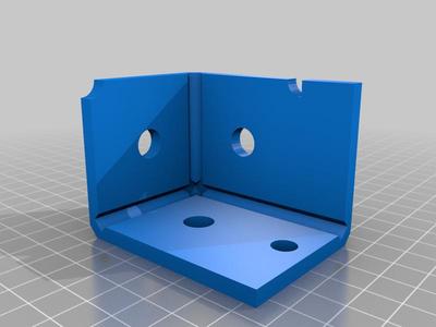 corner shelf brace extra
