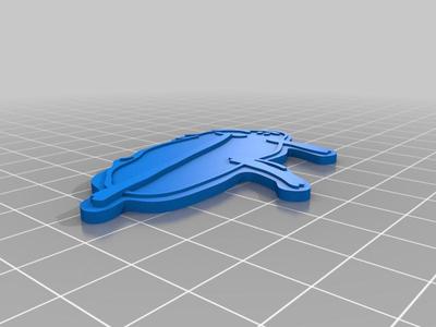 Josh Allen Buffalo Bills Potato Keychain