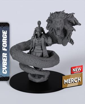 Cypher Exu - With Free Cyberpunk Warhammer - 40k Sci-Fi Gift Ideas for RPG and Wargamers
