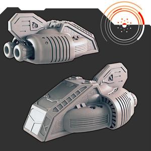 Sci-fi Vehicles: Orion Explorer Pod [Support-free]