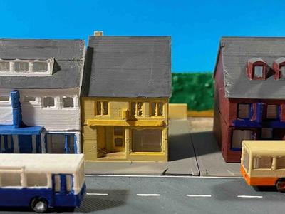 Village house 2 - bakery (z-scale)