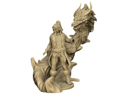 Mighty Sorcerer and his Fire Dragon