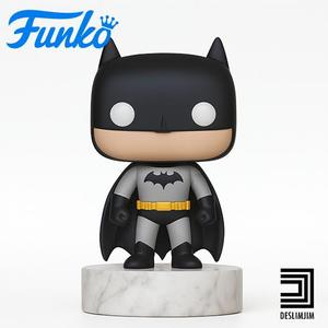 BATMAN GRAY DC COMICS FUNKO POP TOYART
