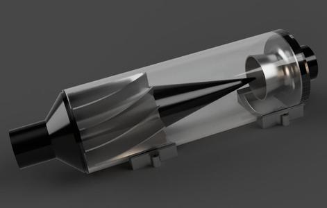 Centrifugal dust separator and collector