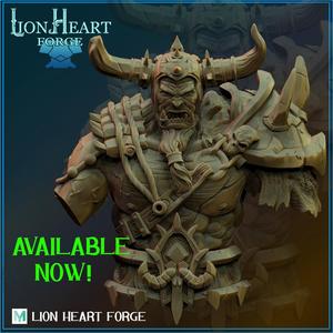 Tribal ORC Bust