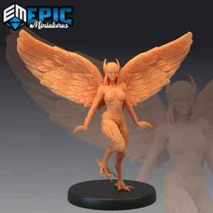 Mountain Harpy / Masked Half Bird Lady / Classic Encounter