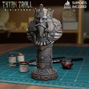 Human King Chess Piece [Pre Supported]