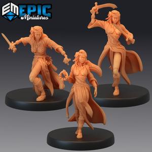 Vampire Huntress Set / Female Undead Hunter / Monster Killer