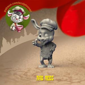 Leader - Reb Rabs 32 mm printable miniature 3D print model