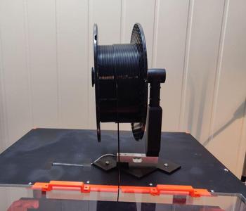 Prusa-box compatible spool holder with load cell
