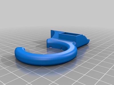 turbin holder for nossle cooling