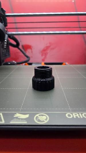 3/4" Garden Hose Thread to 28-410 GPI Bottle Cap Adapter   