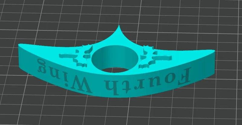 Book page holder Fourth Wing   