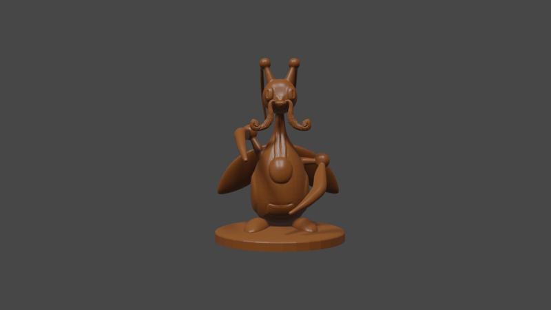 Pokemon inspired, Kricketune Tabletop DnD miniature
