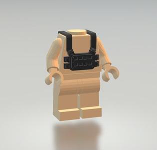 Chest rig vest for Minifigures