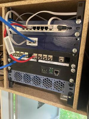 Fan Bank 10" Rack Mount   