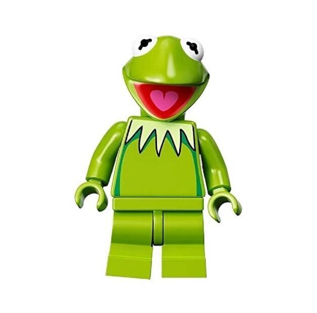Leg.o Kermit the Frog (The Muppets) Head for Custom Minifigures