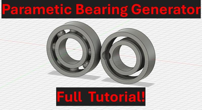 Parametric bearing generator   