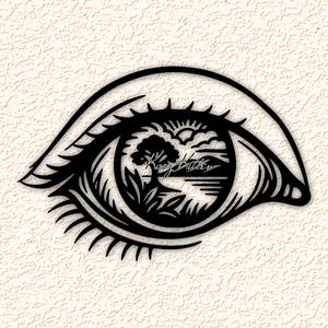 eyeball scenery 4 wall art home decor