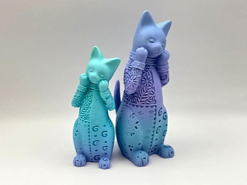 Decorative Cat Figurine   