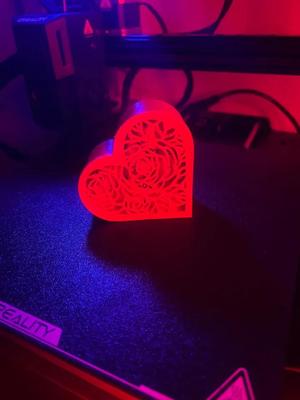 Heart  gift box   