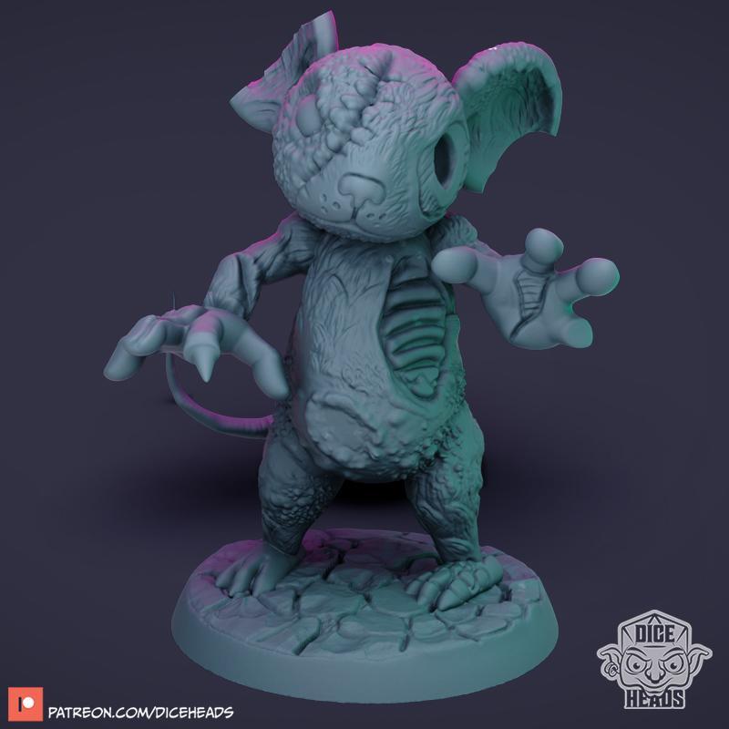 Zombie Mouse (pre-supported)