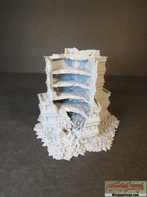 Sci-Fi Ruined Building 15 SFR015