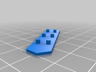 Tile connector (no magnet)