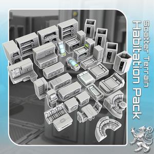 Scatter Terrain Habitation Pack