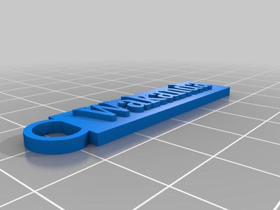 Wakanda keychain