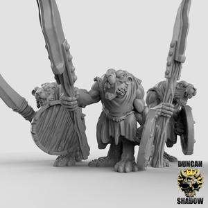 Rat folk with spears (pre supported)