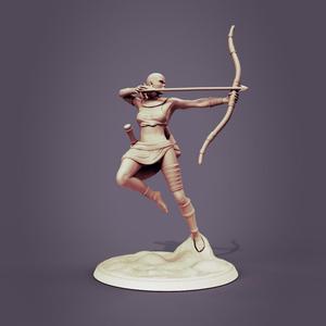 Tribal warrior woman-2