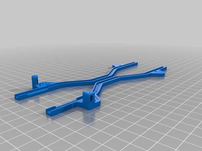 SCX24 FRAME RAILS BEEFY REMIX