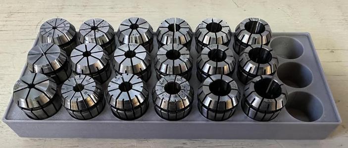 Gridfinity ER25 Rack 21 Piece Holder 2x5   