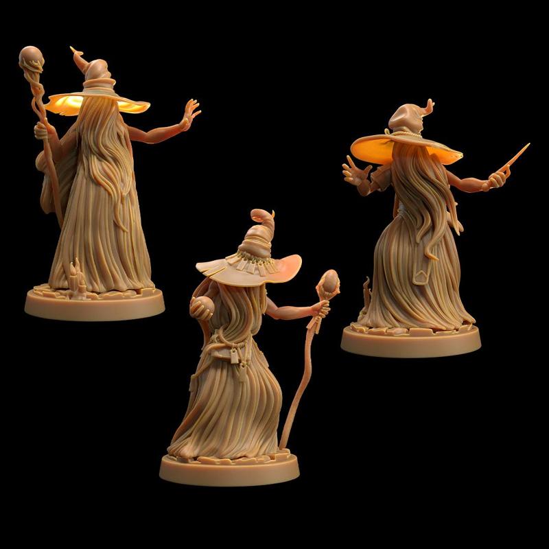 Hair Wizards | PRESUPPORTED | Halloween Weird World