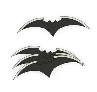 Mezco Supreme Knight spare Batarang