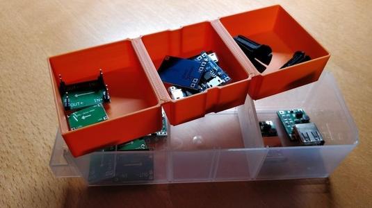 Raaco Triple Compartment (Requires factory dividers)