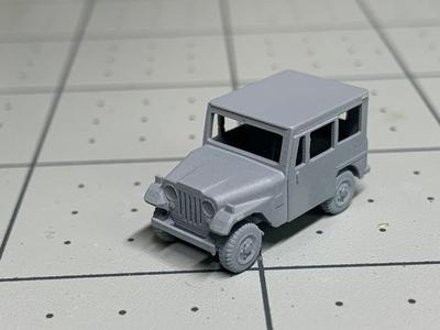 Jeep DJ-5 Postal Truck - N Scale