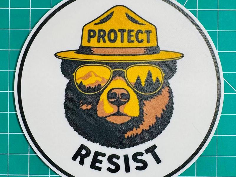 Protect Our National Parks sign