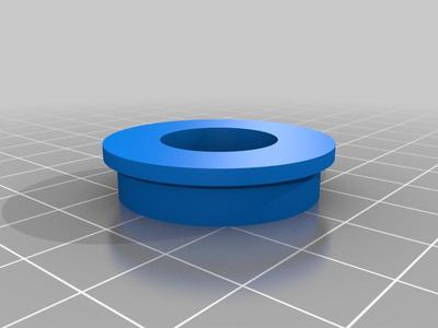 Small diameter guide bushing for Dremel router