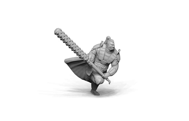Heavy Kanabo Warrior - Bushido - Way of the Warrior Kickstarter