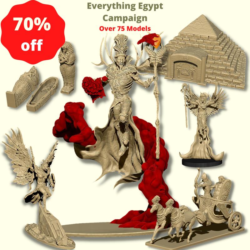 Everything Egypt Campaign - Over 75 Models