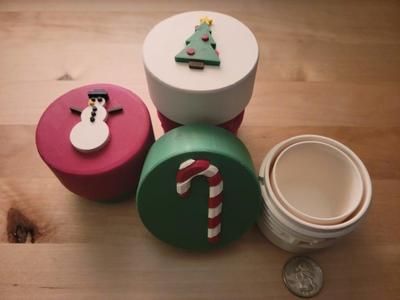 Christmas Maze Puzzle Cases