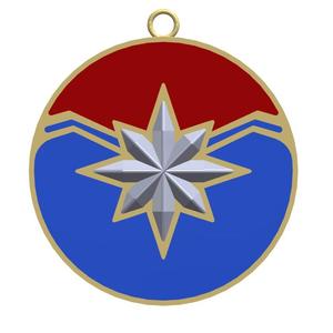 Captain Marvel Keychain