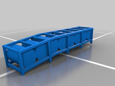 1/700 USN depth charge track and loader