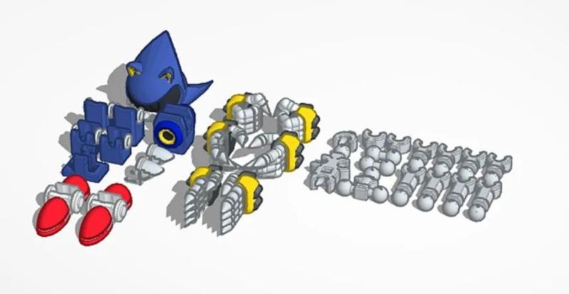 mini 13 metal sonic   