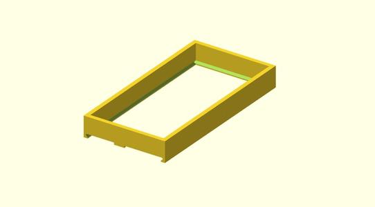 Render Shadowbox - silhouette frames