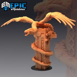 Feathered Serpent / Exotic Jungle Deity / Legendary Woodland Entity / Winged Flying God