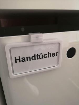 IKEA Kuggis Kallax Laundry Basket Signs