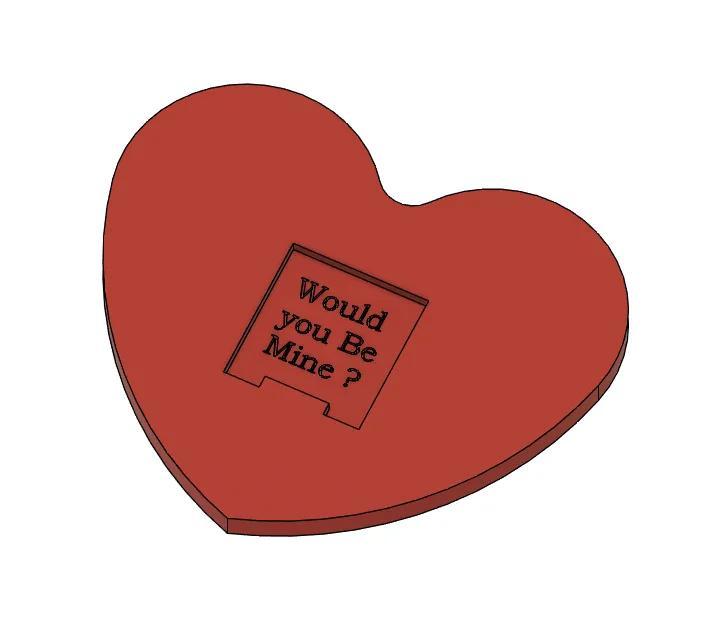 "Would you be mine?" Heart   